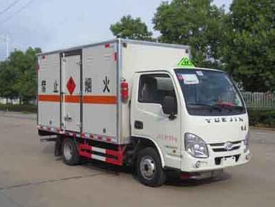 跃进1.265吨易燃液体厢式运输车