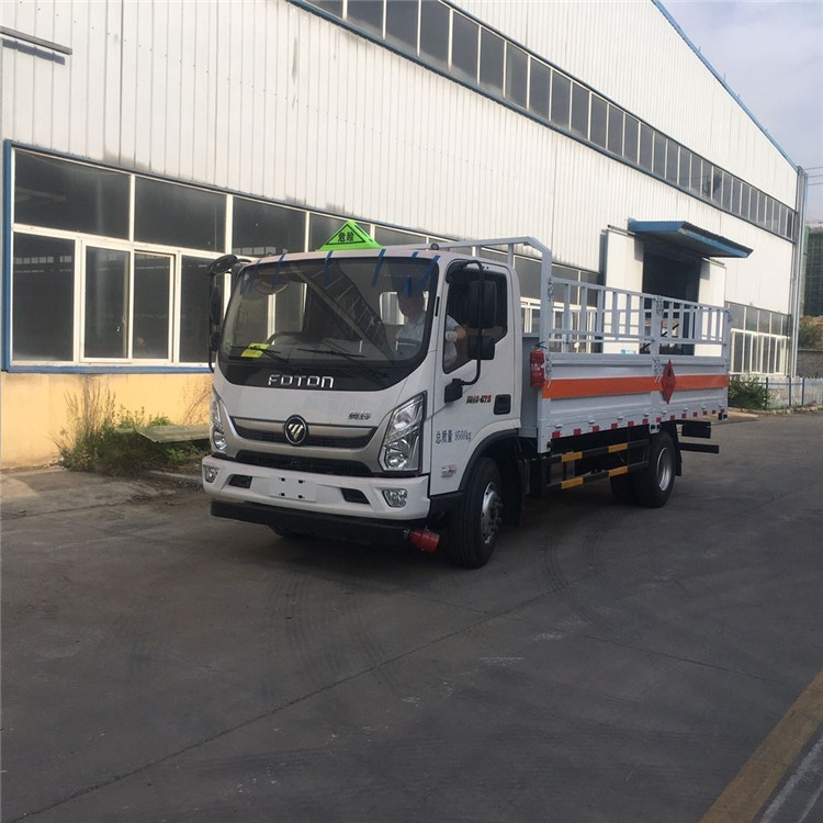 福田国六蓝牌气瓶运输车2