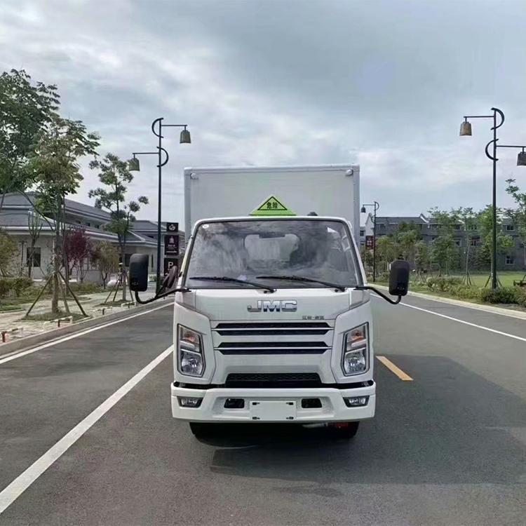 江铃国六蓝牌易燃气体运输车2